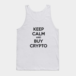 KEEP CALM AND BUY CRYPTO Tank Top